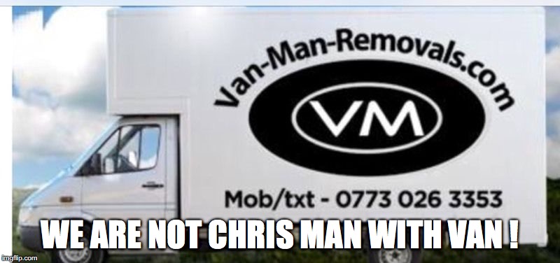 Chris man with van west lothian