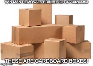 Van Man removals Edinburgh 