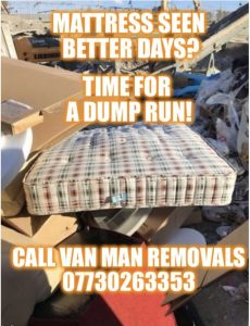 Bed mattress disposal upliftl Edinburgh