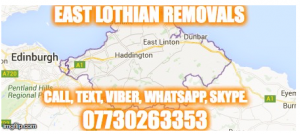 east lothian removals man van 